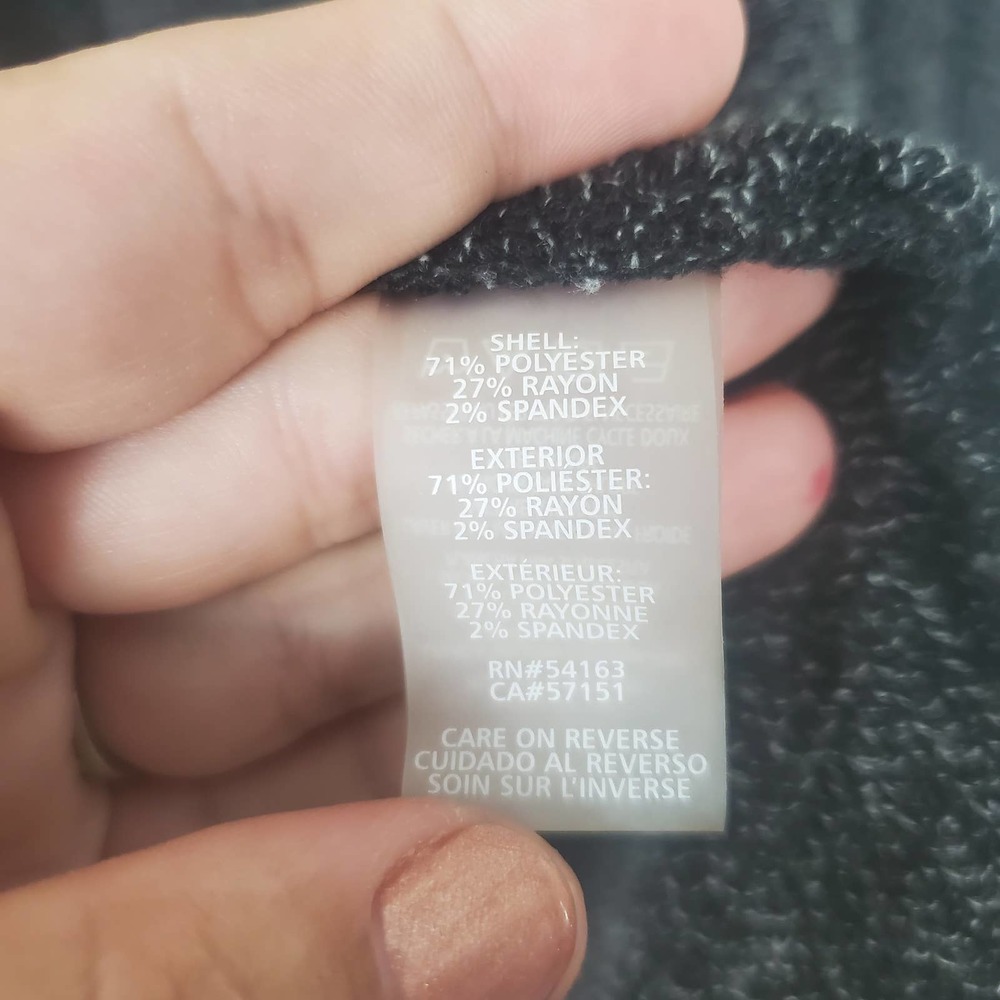 Karl Lagerfeld open front cardigan gray small - Picture 5 of 5
